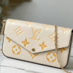 Louis Vuitton Felicie Pochette M80498 Cream